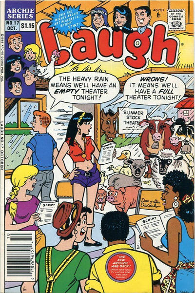 Cover for Laugh (Archie, 1987 series) #17 [Canadian]