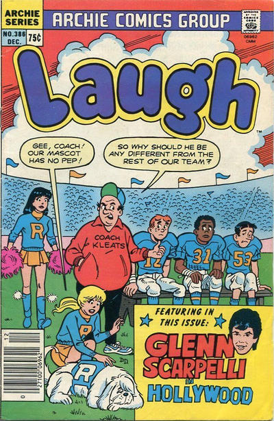 Cover for Laugh Comics (Archie, 1946 series) #386 [Canadian]