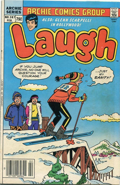Cover for Laugh Comics (Archie, 1946 series) #387 [Canadian]