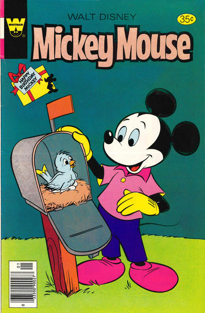 Cover for Mickey Mouse (Western, 1962 series) #191 [Whitman]
