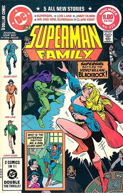 Cover for The Superman Family (DC, 1974 series) #212 [Direct]