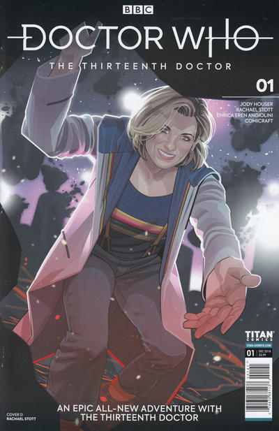 Cover for Doctor Who: The Thirteenth Doctor (Titan, 2018 series) #1 [Cover D]