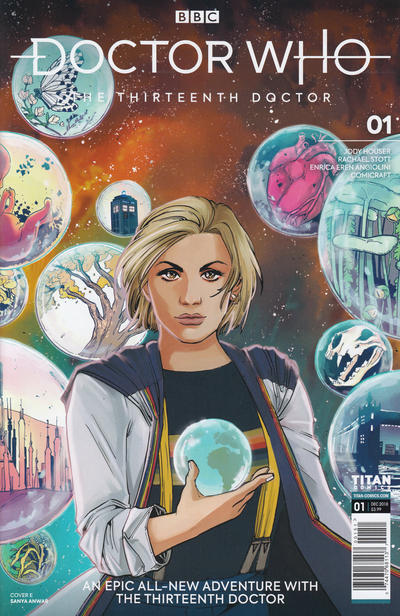 Cover for Doctor Who: The Thirteenth Doctor (Titan, 2018 series) #1 [Cover E]