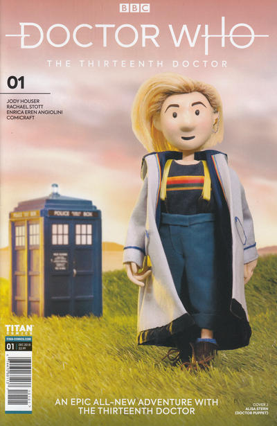 Cover for Doctor Who: The Thirteenth Doctor (Titan, 2018 series) #1 [Cover J]