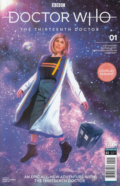 Cover for Doctor Who: The Thirteenth Doctor (Titan, 2018 series) #1 [Cover K]