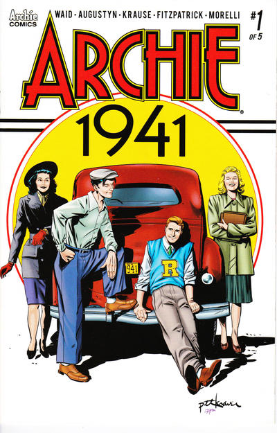 Cover for Archie 1941 (Archie, 2018 series) #1 [Blank Cover]