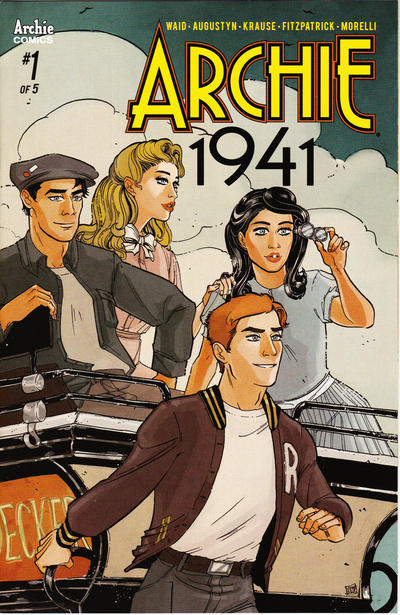 Cover for Archie 1941 (Archie, 2018 series) #1 [Blank Cover]