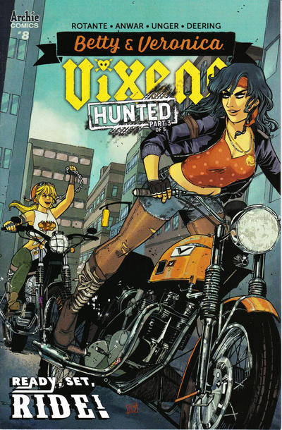 Cover for Betty & Veronica: Vixens (Archie, 2017 series) #8 [Cover A Sanya Anwar]