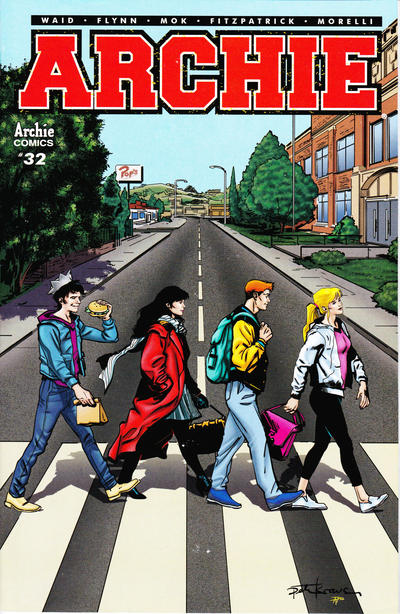 Cover for Archie (Archie, 2015 series) #32 [Cover C - Krause and Pena]