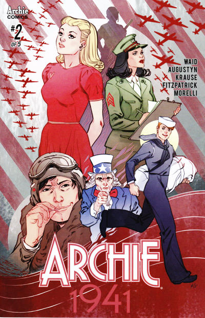 Cover for Archie 1941 (Archie, 2018 series) #2 [Cover C Marguerite Sauvage]
