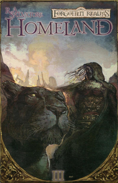 Cover for Forgotten Realms: Homeland (Devil's Due Publishing, 2005 series) #3 [Cover B - Gez Fry]