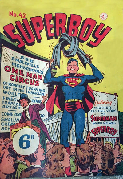 Cover for Superboy (K. G. Murray, 1949 series) #42