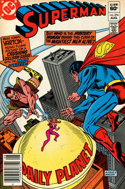 Cover for Superman (DC, 1939 series) #374 [Newsstand]