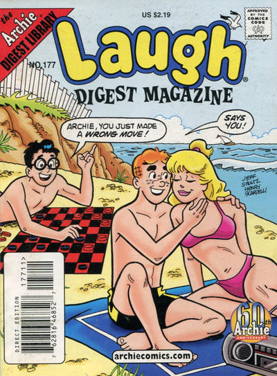 Cover for Laugh Comics Digest (Archie, 1974 series) #177 [Direct Edition]