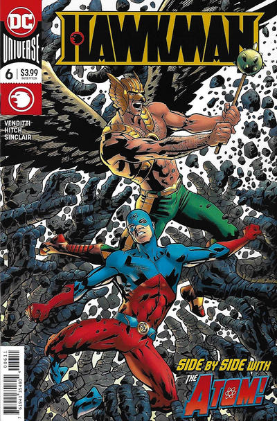 Cover for Hawkman (DC, 2018 series) #6 [Bryan Hitch Cover]