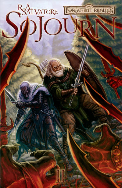 Cover for Forgotten Realms: Sojourn (Devil's Due Publishing, 2006 series) #2 [Cover B - Tyler Walpole]