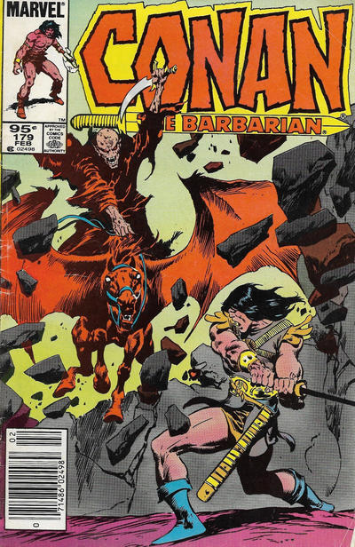 Cover for Conan the Barbarian (Marvel, 1970 series) #179 [Canadian]