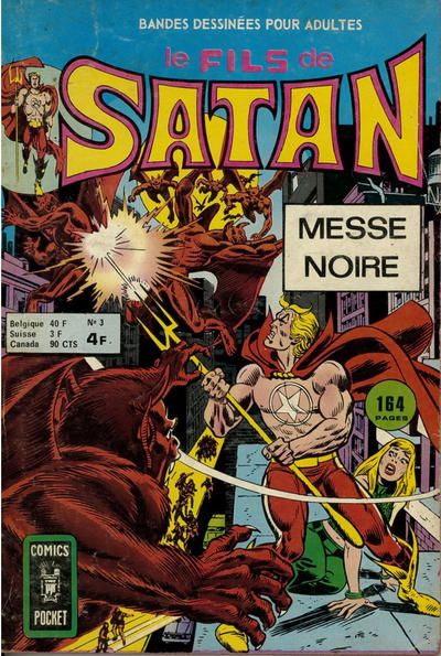 Cover for Le Fils de Satan (Arédit-Artima, 1975 series) #3