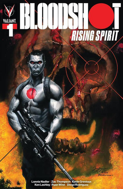 Cover for Bloodshot Rising Spirit (Valiant Entertainment, 2018 series) #1 [Gotham Central - Paul Limgenco]