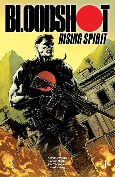 Cover for Bloodshot Rising Spirit (Valiant Entertainment, 2018 series) #1 [Stadium Comics - Adam Gorham]