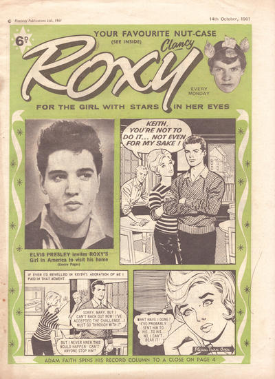 Cover for Roxy (Amalgamated Press, 1958 series) #14 October 1961 [188]