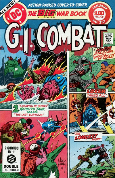 Cover for G.I. Combat (DC, 1957 series) #237 [Direct]