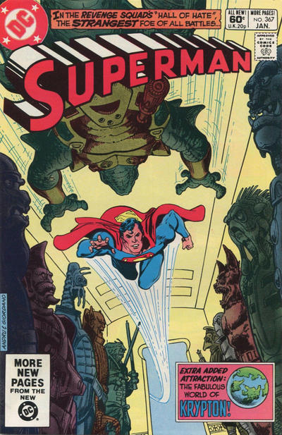 Cover for Superman (DC, 1939 series) #367 [Direct]