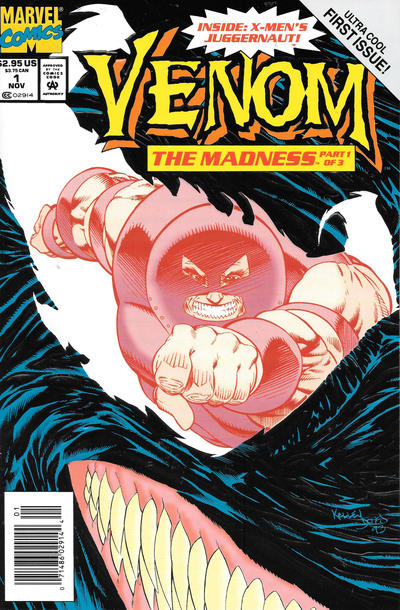 Cover for Venom: The Madness (Marvel, 1993 series) #1 [Newsstand]