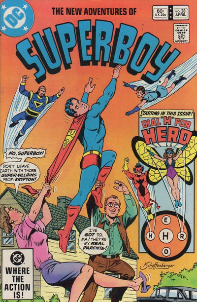 Cover for The New Adventures of Superboy (DC, 1980 series) #28 [Direct]