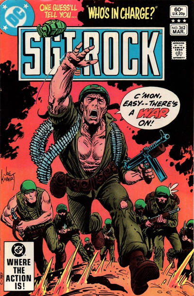 Cover for Sgt. Rock (DC, 1977 series) #362 [Direct]