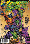 Cover for Captain Marvel (Marvel, 2000 series) #4 [Newsstand]
