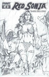 Cover Thumbnail for Red Sonja (2005 series) #0 [Dynamic Forces Black & White Authentix Edition]