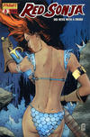 Cover Thumbnail for Red Sonja (2005 series) #6 [Giuseppe Camuncoli Red Foil Retailer Incentive Cover (1 in 35)]