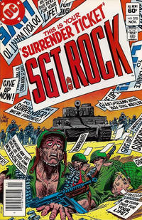 Cover for Sgt. Rock (DC, 1977 series) #370 [Newsstand]