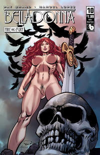 Cover for Belladonna: Fire and Fury (Avatar Press, 2017 series) #10 [Killer Body Nude Cover]