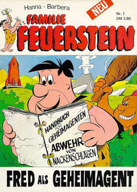 Cover Thumbnail for Familie Feuerstein (Tessloff, 1974 series) #1 - Fred als Geheimagent