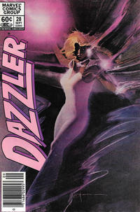 Cover Thumbnail for Dazzler (Marvel, 1981 series) #28 [Newsstand]