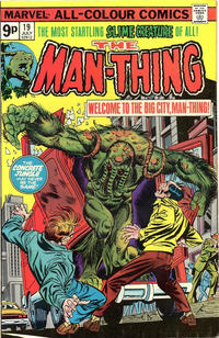 Cover Thumbnail for Man-Thing (Marvel, 1974 series) #19 [British]