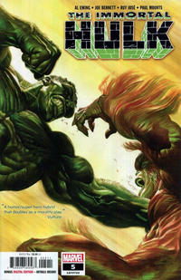 Cover Thumbnail for Immortal Hulk (Marvel, 2018 series) #5 [Alex Ross]