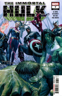 Cover Thumbnail for Immortal Hulk (Marvel, 2018 series) #7 [Alex Ross]