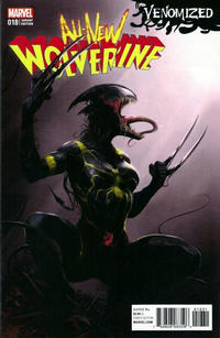 Cover Thumbnail for All-New Wolverine (Marvel, 2016 series) #19 [Incentive Francesco Mattina 'Venomized' Variant]