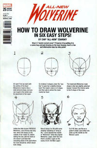 Cover Thumbnail for All-New Wolverine (Marvel, 2016 series) #25 [Chip Zdarsky How-to-Draw Cover]