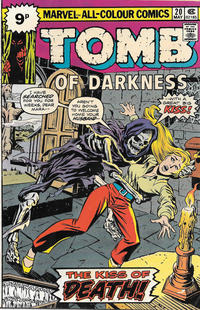 Cover Thumbnail for Tomb of Darkness (Marvel, 1974 series) #20 [British]