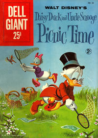Cover Thumbnail for Dell Giant (Dell, 1959 series) #33 - Walt Disney's Daisy Duck and Uncle Scrooge Picnic Time [British]
