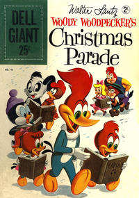 Cover Thumbnail for Dell Giant (Dell, 1959 series) #40 - Walter Lantz Woody Woodpecker's Christmas Parade [British]