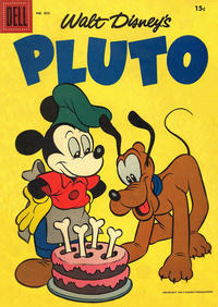 Cover for Four Color (Dell, 1942 series) #853 - Walt Disney's Pluto [15¢]