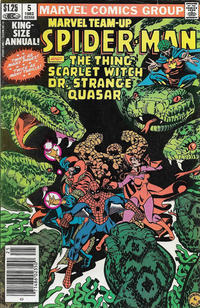 Cover Thumbnail for Marvel Team-Up Annual (Marvel, 1976 series) #5 [Canadian]
