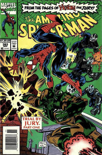 Cover for The Amazing Spider-Man (Marvel, 1963 series) #383 [Newsstand]