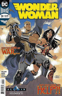 Cover Thumbnail for Wonder Woman (DC, 2016 series) #59 [Terry & Rachel Dodson Cover]