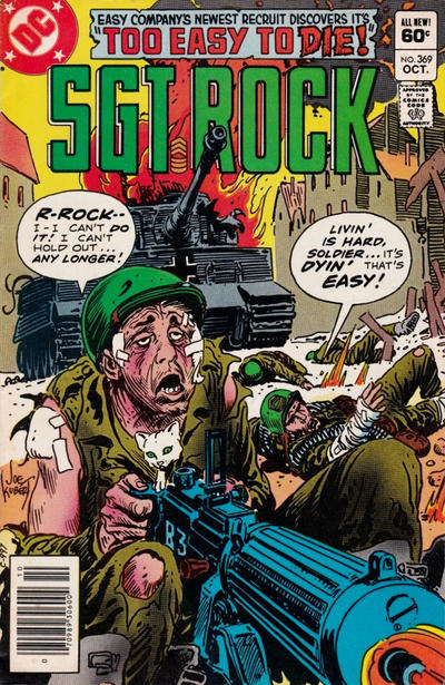 Cover for Sgt. Rock (DC, 1977 series) #369 [Newsstand]
